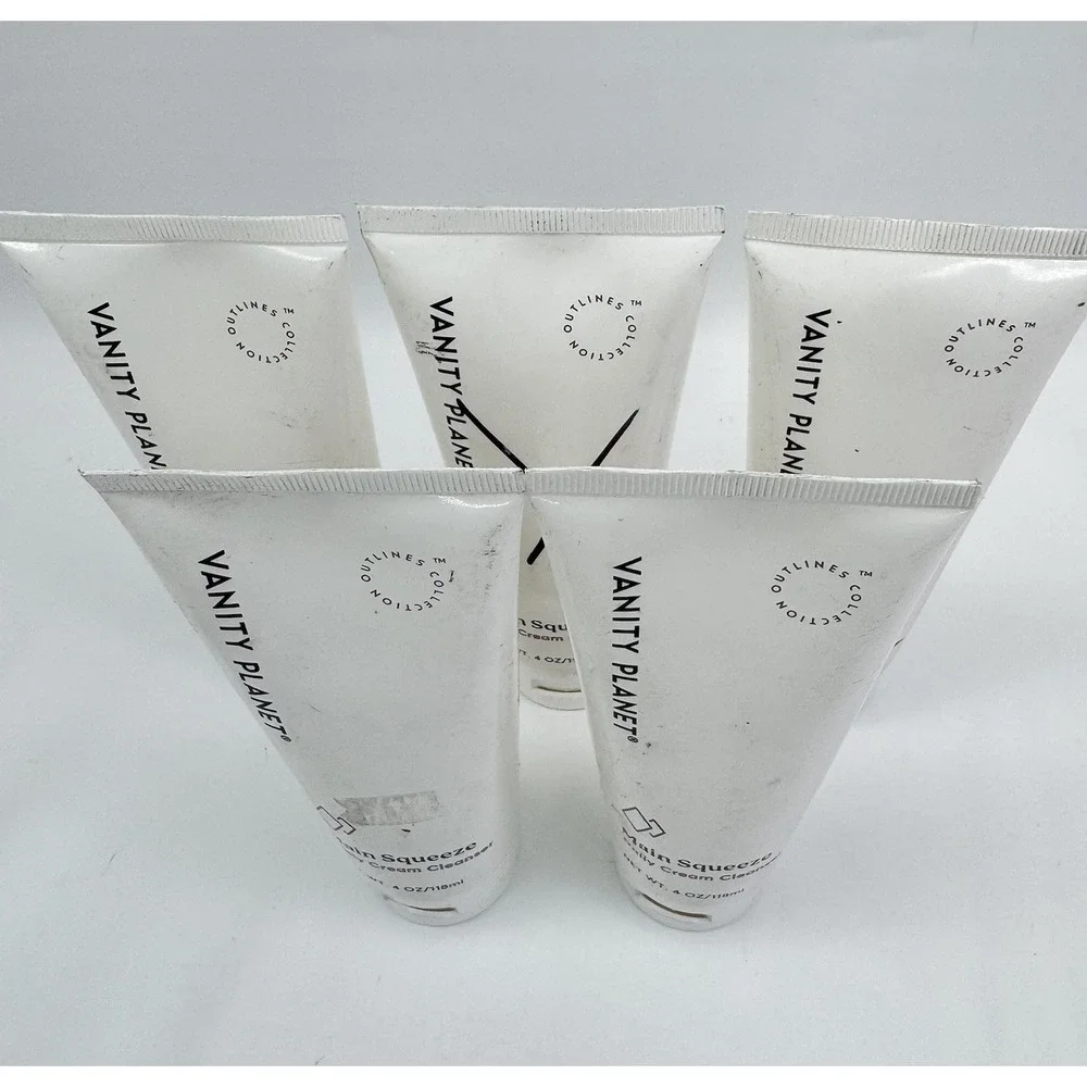 5 X Vanity Planet Main Squeeze Cleanser 4oz Lot 5 Daily Cream Face Wash NOS USA
